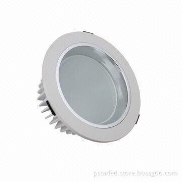 Round COB LED Ceiling Light with Epistar LEDs, CRI>80RA, PF>90